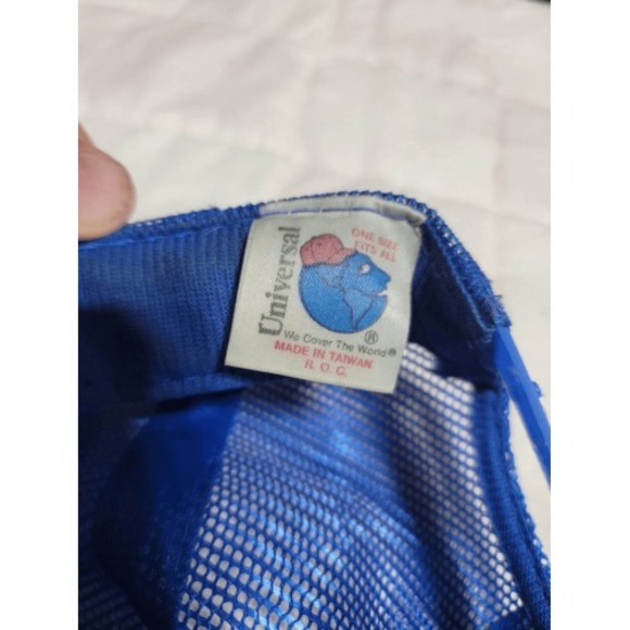 Vintage Eagle Forever Trucker Hat Patriotic USA Flag Mesh Snapback H02 - Picture 5 of 5